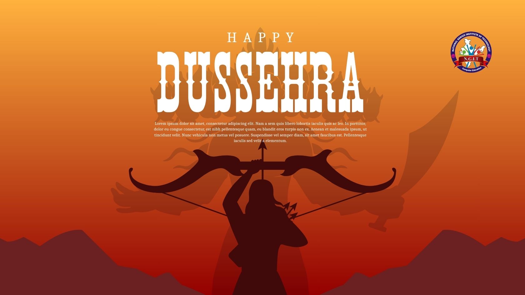 Read more about the article दशहरा / Dussehra Celebration at National Genius Institute of Technology, Prayagraj